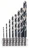 Bosch Accessories 2608577139 Metall-Spiralbohrer-Set 2 mm, 3 mm, 4 mm, 5 mm, 6 mm, 7 mm, 8 mm, 10 mm Sechskantschaft 8 St.