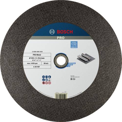 Bosch Accessories Bosch Power Tools 2608600543 Trennscheibe gerade 355 mm 1 St. Stahl