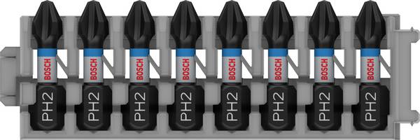 Bosch Accessories 2608522324 2608522324 Kreuzschlitz-Bit Antrieb: 1/4" (6.3 mm) Abtrieb: Kreuzschlitz Phillips PH 2 25 mm