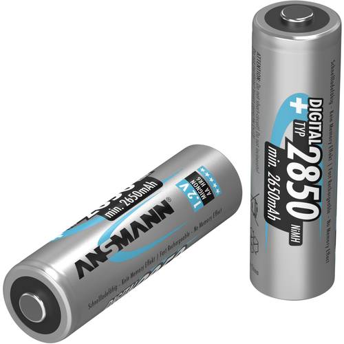 Ansmann Digital HR06 Mignon (AA)-Akku NiMH 2650 mAh 1.2 V 2 St.