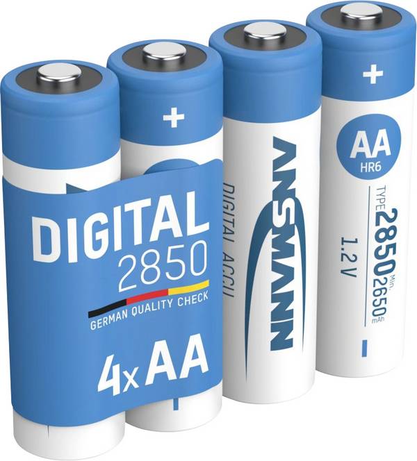 Ansmann Digital HR06 Mignon (AA)-Akku NiMH 2650 mAh 1.2 V 4 St.