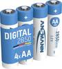Ansmann Digital HR06 Mignon (AA)-Akku NiMH 2650 mAh 1.2 V 4 St.