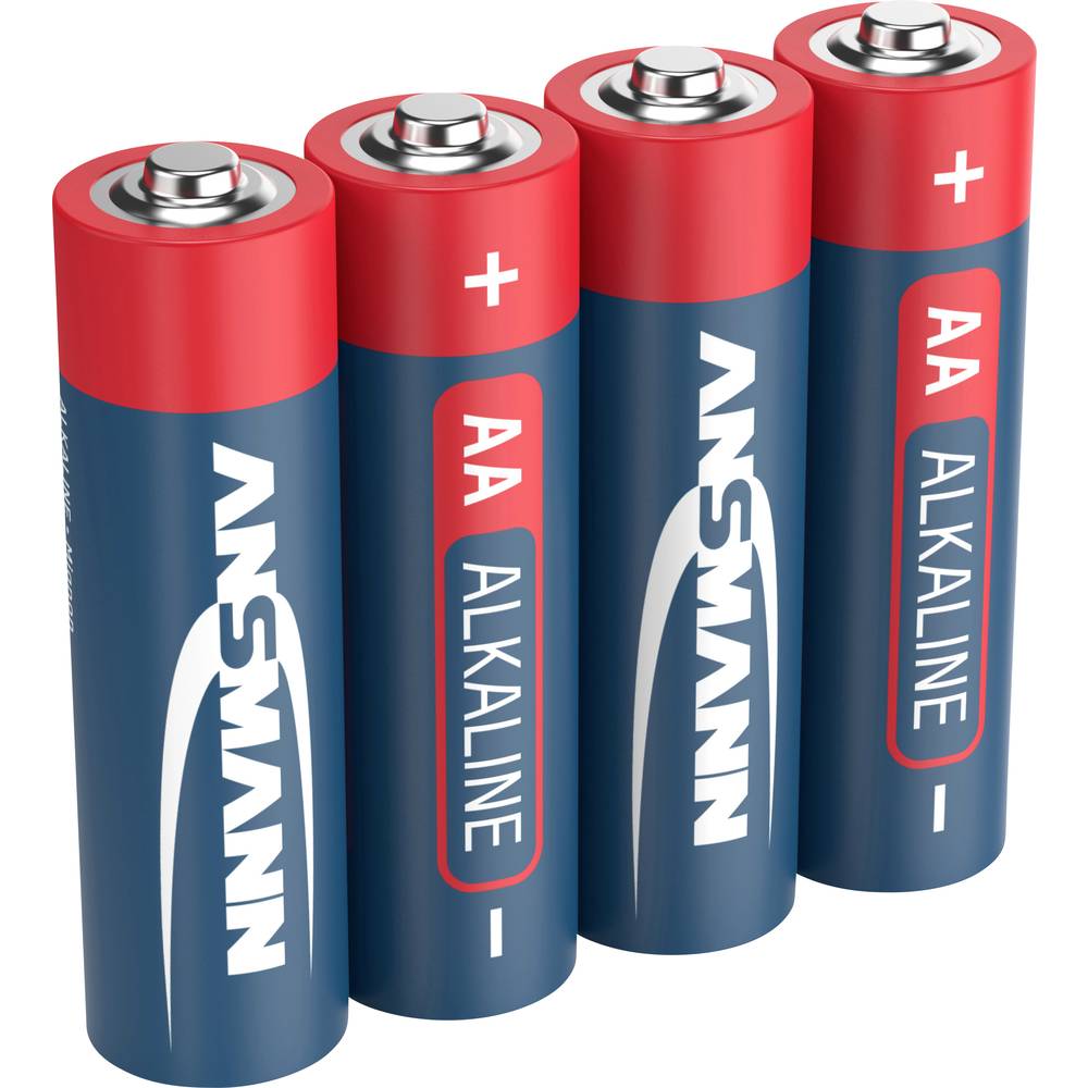 Ansmann Battery (AA), 1x4 1.5V Alkaline (5015563)