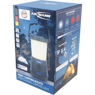 Ansmann 1600-0287 CL600B LED Camping-Laterne 600 lm batteriebetrieben Schwarz-11