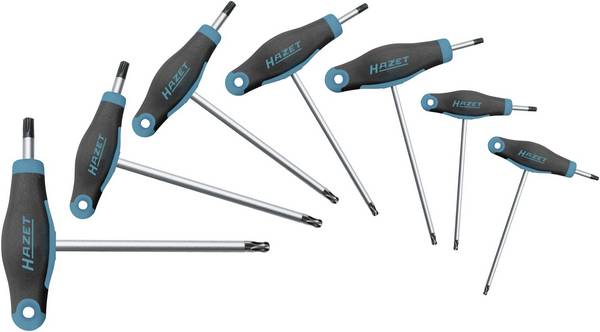 Hazet 829KKT/7  Schraubendreher-Set 7teilig T-Profil