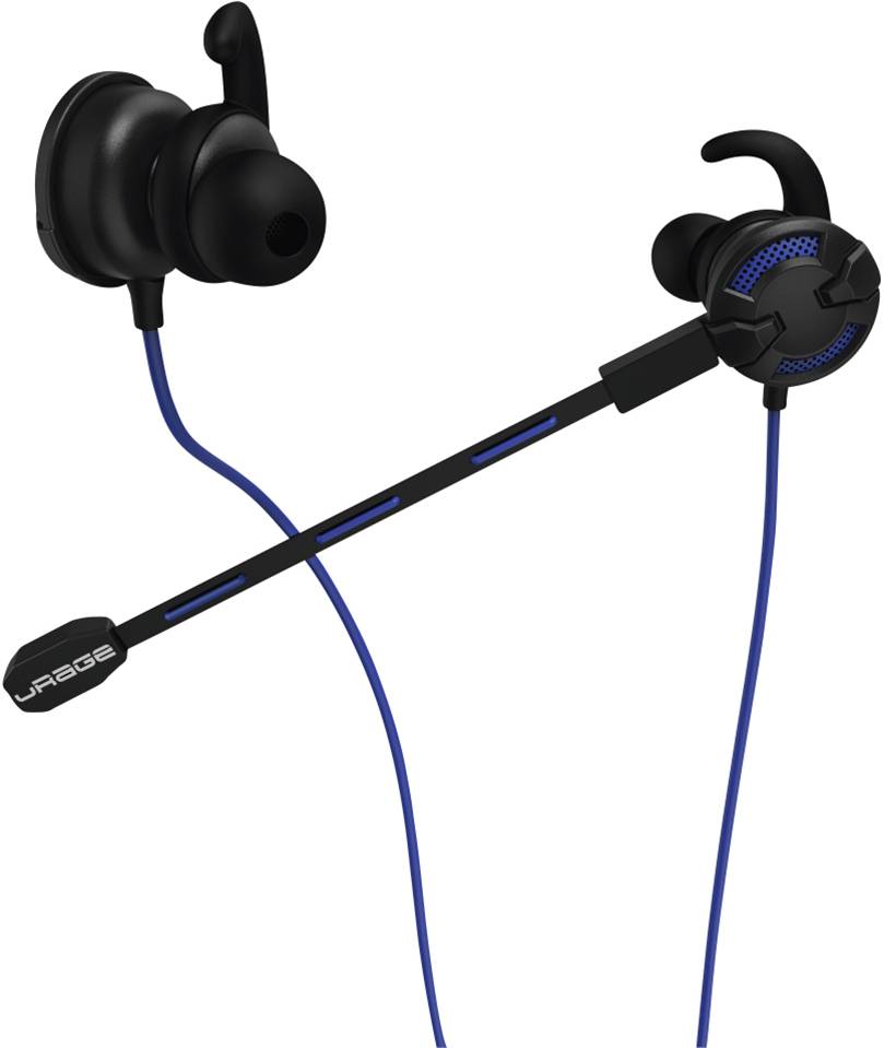 Hama uRage ChatZ Headset im Ohr kabelgebunden 3,5 mm Stecker Schwarz Blau-0