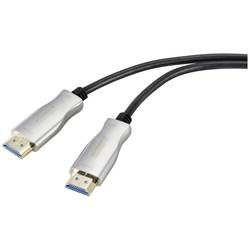 Image of SpeaKa Professional HDMI Anschlusskabel HDMI-A Stecker, HDMI-A Stecker 30.00 m Schwarz SP-9019352 Geschirmt HDMI-Kabel