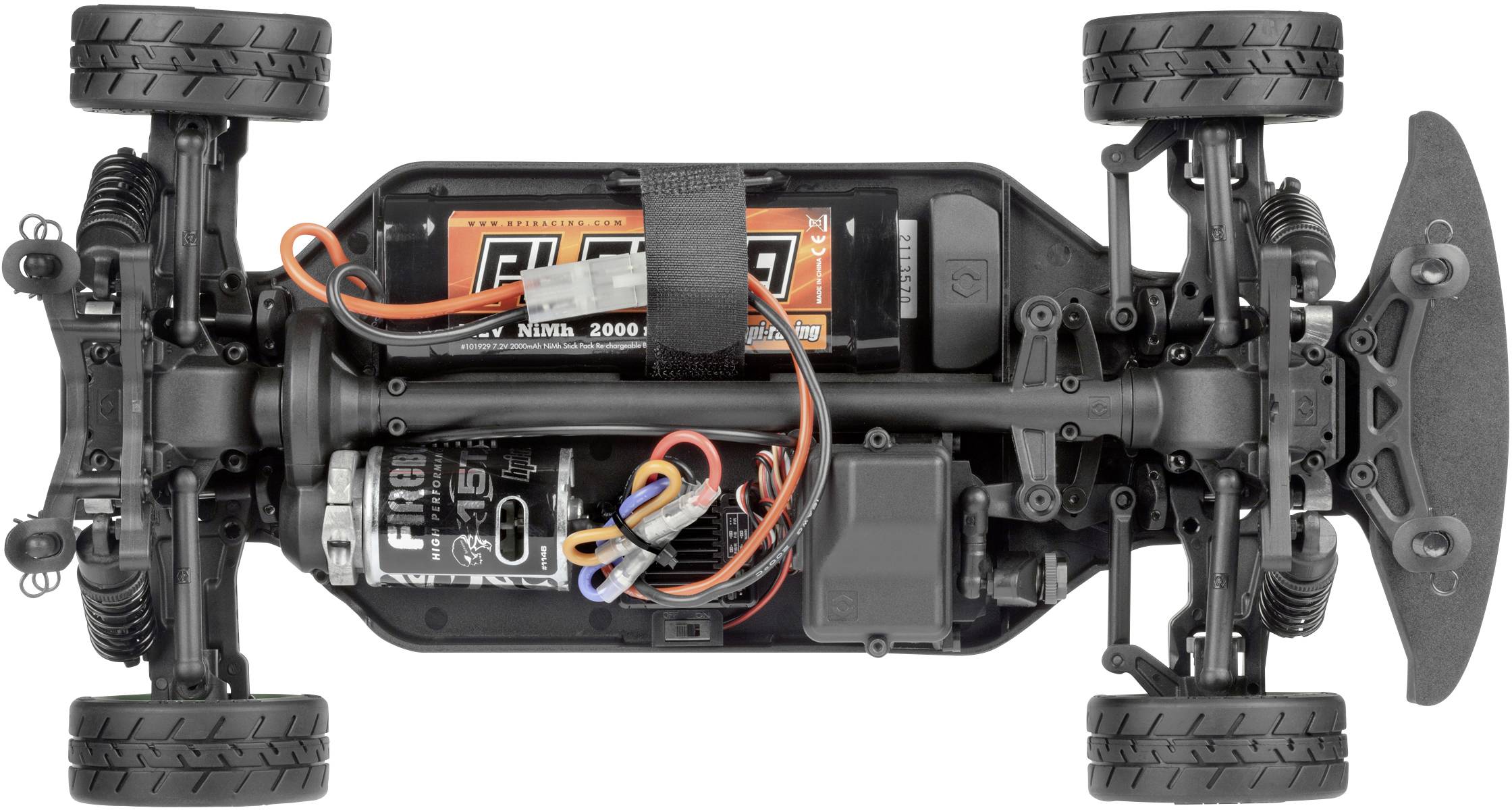 HPI Racing RS4 Sport 3 69 Mustang RTR-X Drift&Grip Brushed 1:10 RC