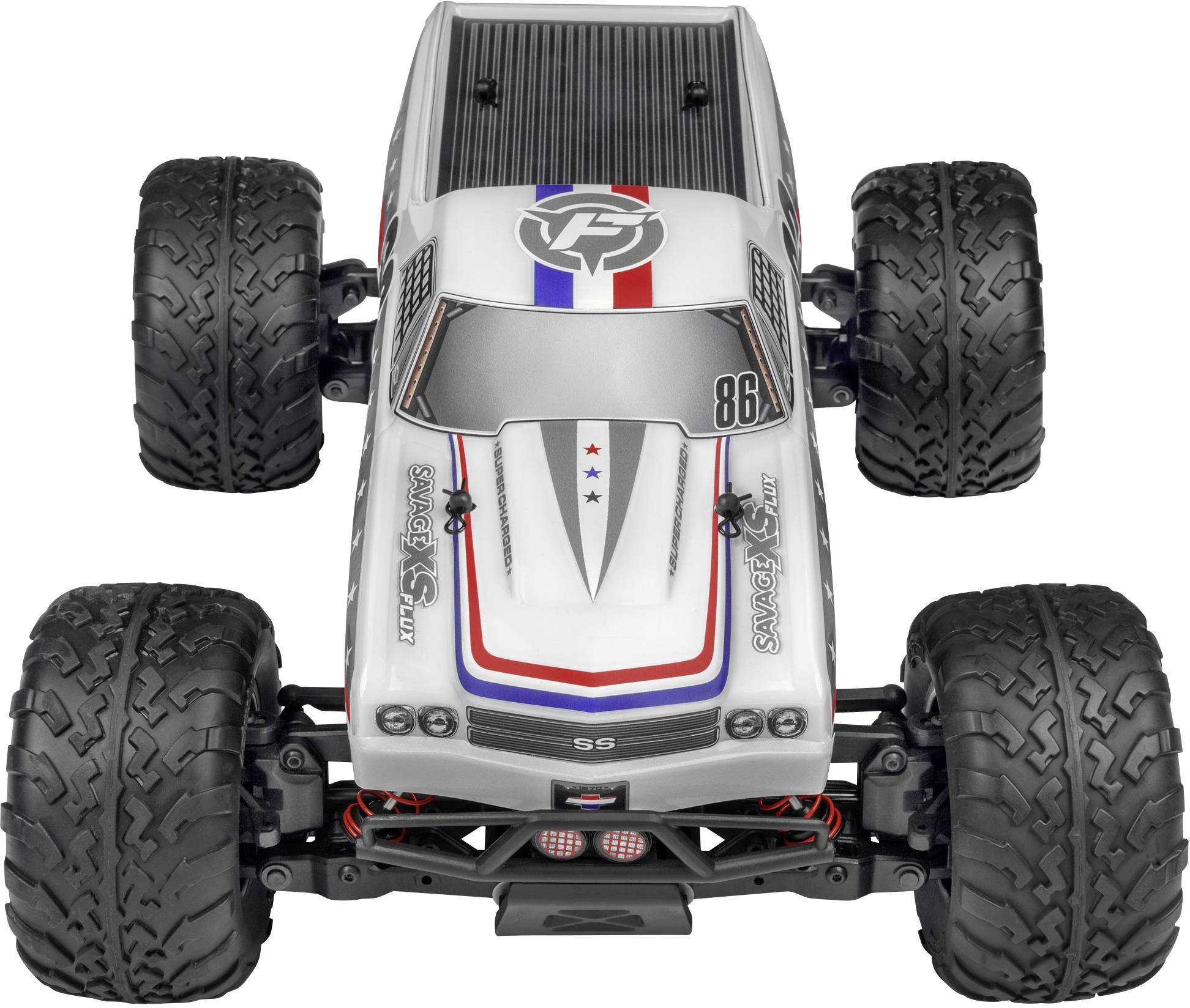HPI Racing Savage XS Flux Chevrolet EL Camino Brushless 1:12 RC Modellauto Elektro Monstertruck Allradantrieb (4WD) RtR -20