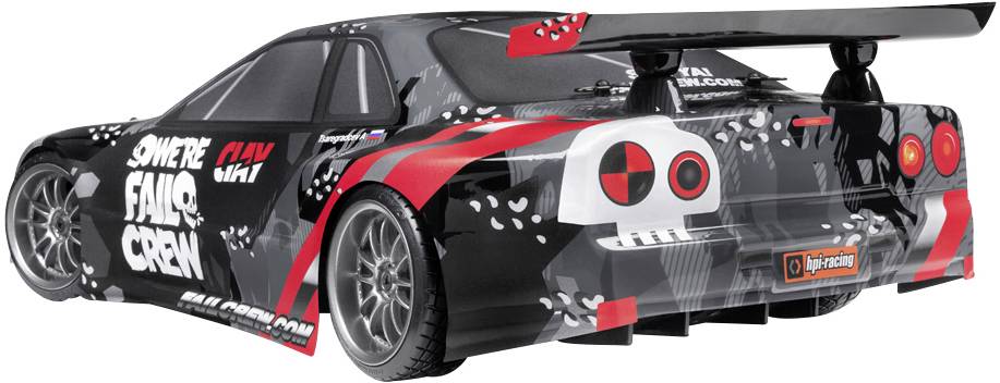 HPI Racing E10 Drift Nissan Skyline R34 GT-R Brushed 1:10 RC Modellauto Elektro Straßenmodell Allradantrieb (4WD) 100% R-8
