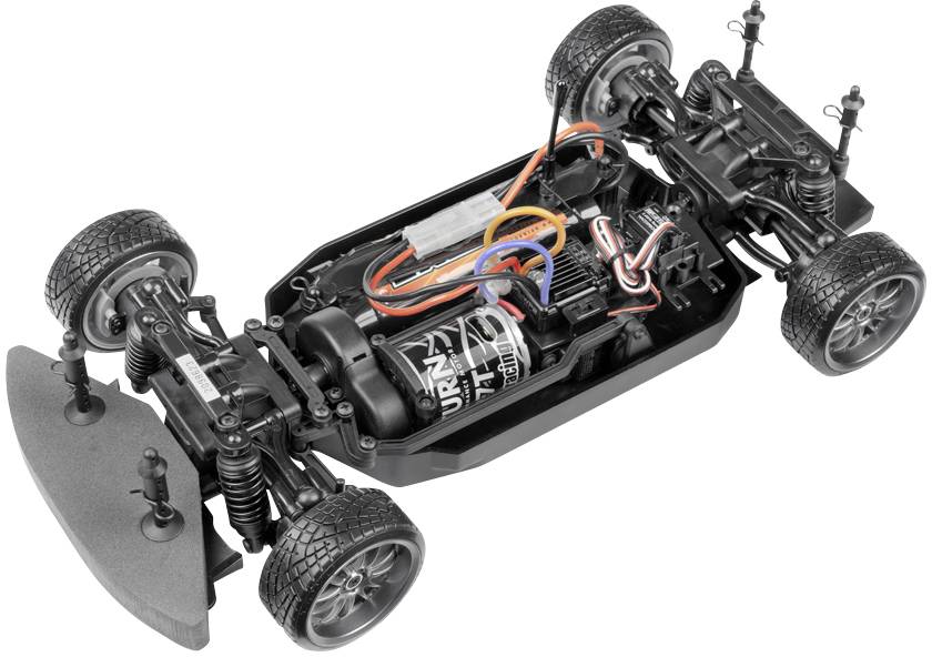 HPI Racing E10 Drift Nissan Skyline R34 GT-R Brushed 1:10 RC Modellauto Elektro Straßenmodell Allradantrieb (4WD) 100% R-11