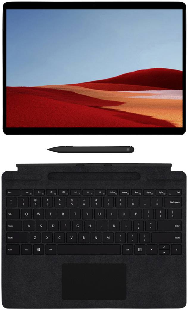 Microsoft Surface Pro X - Tablet - SQ1 3 GHz - Windows 10 Home - Qualcomm Adreno 685 - 8 GB RAM - 256 GB SSD - 33 cm (13-5