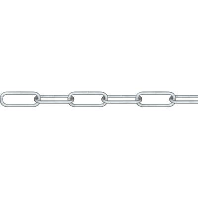 dörner + helmer 171836G Rundstahlkette Silber Stahl galvanisch verzinkt 30 m