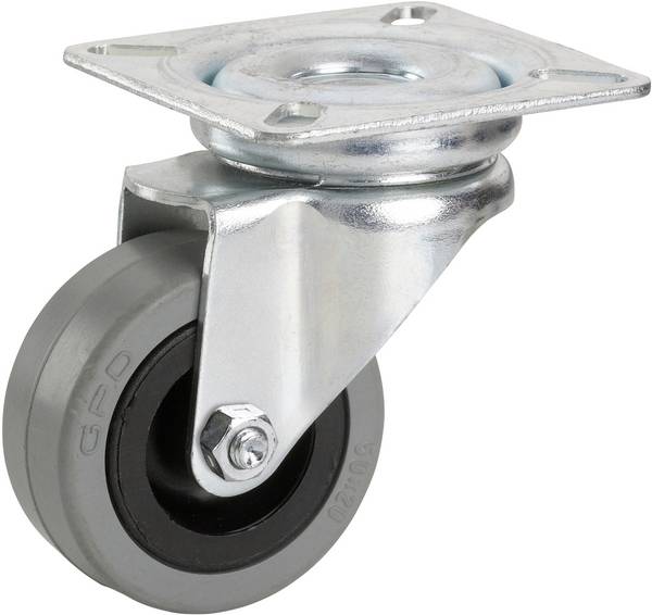 dörner + helmer 770100C  Lenkrolle Rad-Durchmesser: 50 mm Tragfähigkeit (max.): 35 kg 1 St.