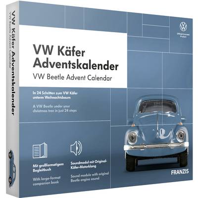 Franzis Verlag VW Käfer Bausätze Adventskalender Altersklasse ab 14 Jahre