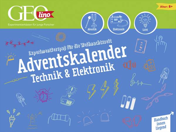 Geolino Technik & Elektronik GEOlino Adventskalender Technik & Elektronik Experimente, GEOlino, Elektronik Adventskalender Altersklasse ab 8 Jahre
