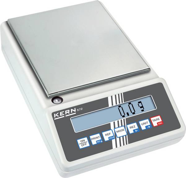Kern 572-55 Präzisionswaage Wägebereich (max.) 20 kg Ablesbarkeit 50 mg netzbetrieben Mehrfarbig