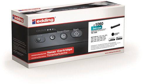 EDDING Toner 18-1060 wie Brother TN-1050 schwarz (18-1060)