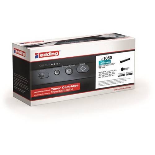 Thumbnail - Edding Tonerkassette ersetzt Brother TN-1050 Kompatibel Schwarz 1000 Seiten EDD-1060