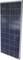 Ein Solarmodul mit mehreren dunkelblauen Photovoltaikzellen in einem rechteckigen Aluminiumrahmen, zur Umwandlung von Sonnenenergie in Strom.