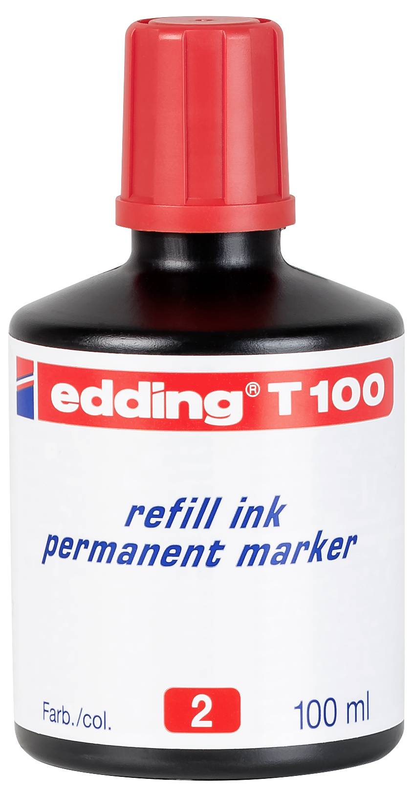 Edding Nachfülltusche Marker 4-T100002 Rot 100 ml 4-T100002-1