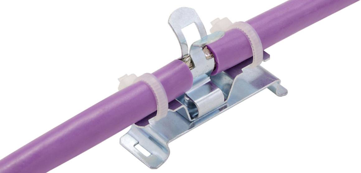 Hebotec SKHZZ8-11 Schirmklammer Klemm-Ø (max.) 11 mm Federstahl 10 St. 1032-004C