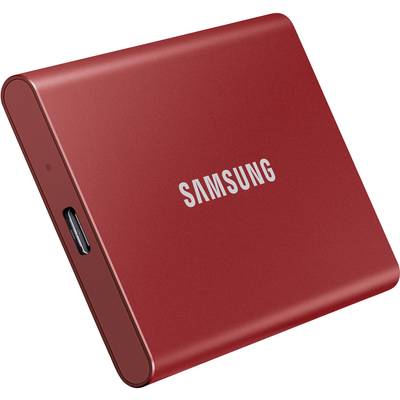 Samsung Portable T7 2 TB Externe SSD USB-A (USB 3.2 Gen 2) Rot PC/Mac MU-PC2T0R/WW
