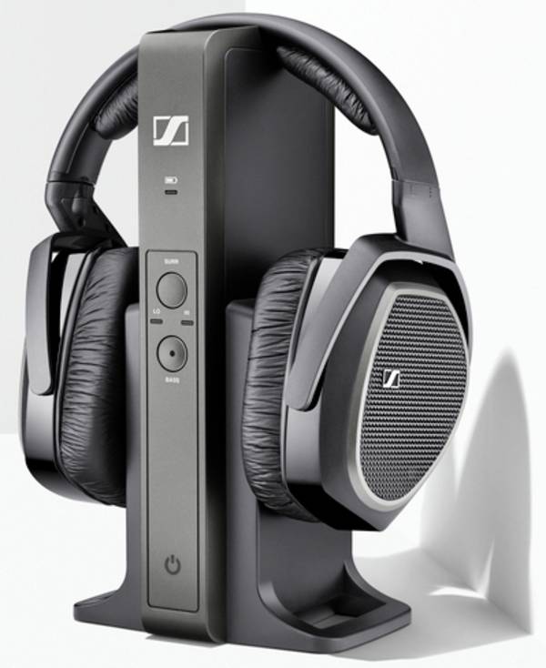 Sennheiser RS 175-U Over Ear Kopfhörer Funk Schwarz Surround-Sound
