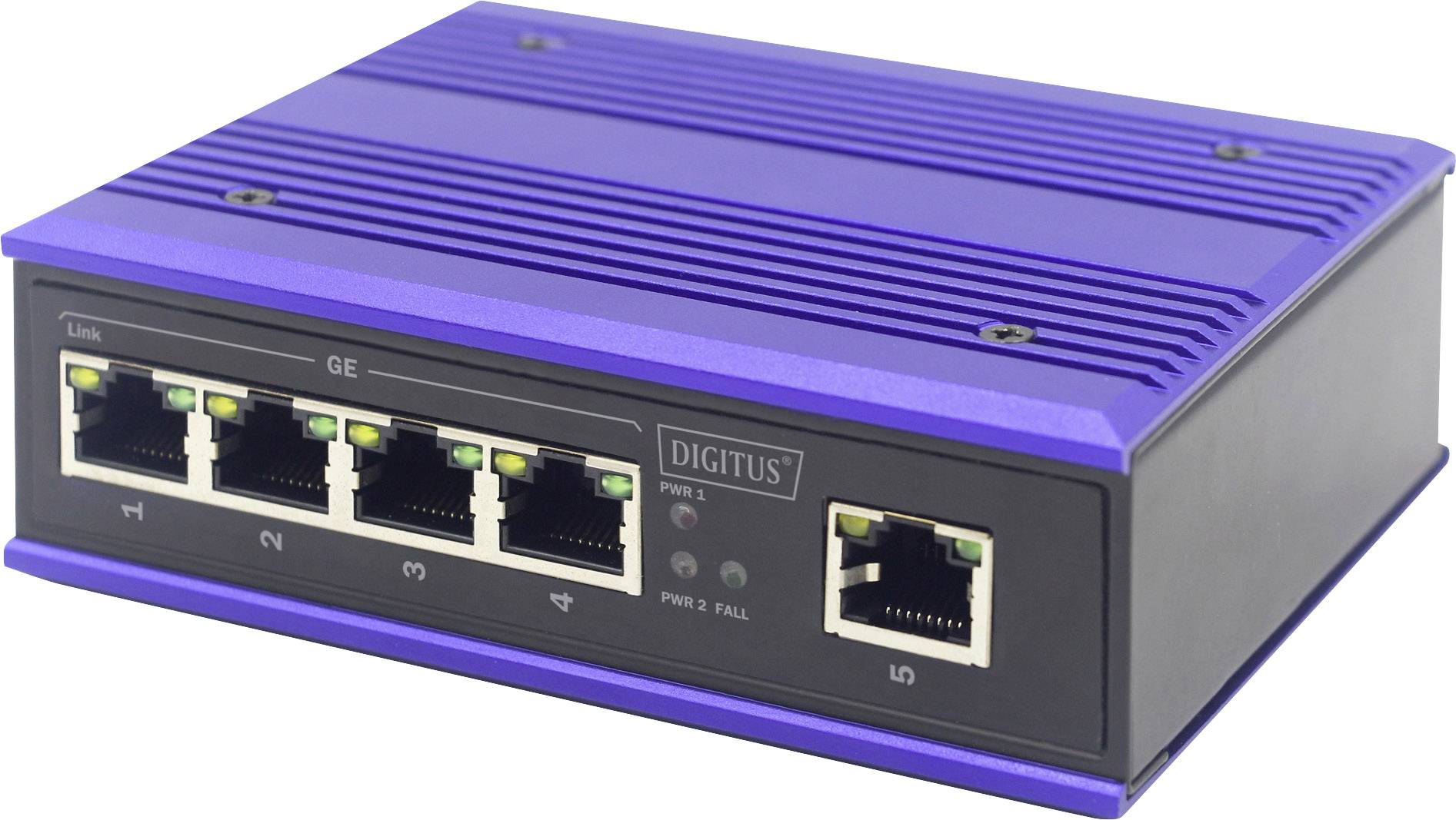 DIGITUS 8-Port Fast Ethernet Switch