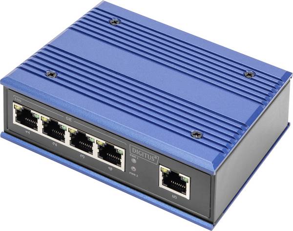 Digitus DN-651118 DN-651118 Industrial Ethernet Switch 5 Port 10 / 100 / 1000 MBit/s