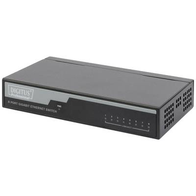 Digitus DN-80111 Netzwerk Switch RJ45 8 Port 10 / 100 / 1000 MBit/s 