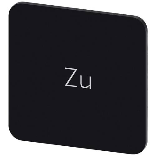 Siemens 3SU1900-0AF16-0AL0 3SU19000AF160AL0 Bezeichnungsschild quadratisch (B x H) 22 mm x 22 mm Zu Schwarz, Weiß 10 St.