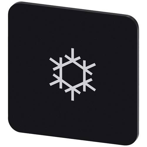 Siemens 3SU1900-0AF16-0RW0 3SU19000AF160RW0 Bezeichnungsschild quadratisch (B x H) 22 mm x 22 mm Kühlung Schwarz, Weiß 1...