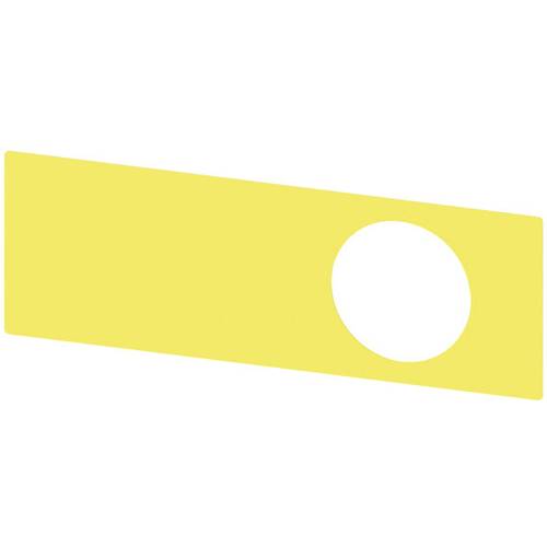 Siemens 3SU1900-0BE31-0AA0 3SU19000BE310AA0 Bezeichnungsschild (B x H) 112 mm x 38 mm Ohne Gelb, Schwarz 10 St.