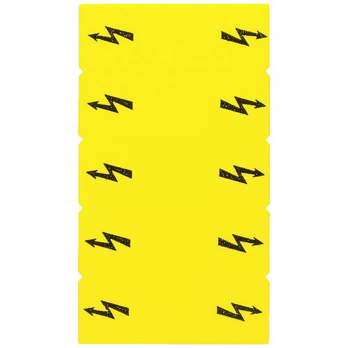 Siemens 8WH90635BA06 Bezeichnungsschild Gelb 50 St.