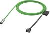 Siemens 6FX30022DB121AD0 Sensor-/Aktor-Anschlussleitung Stecker, gerade 3.00 m 1 St. Piece