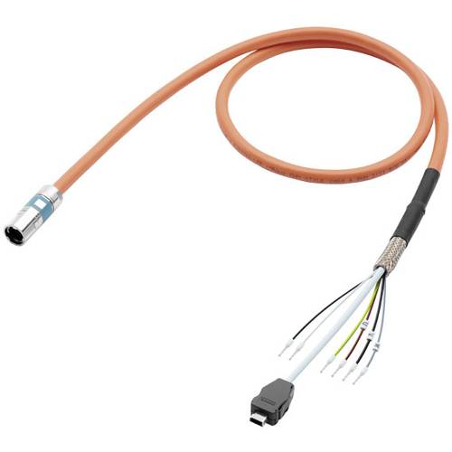 Siemens 6FX50028QN041FA0 Sensor-/Aktor-Anschlussleitung M12 Stecker, gerade 50.00 m 1 St.