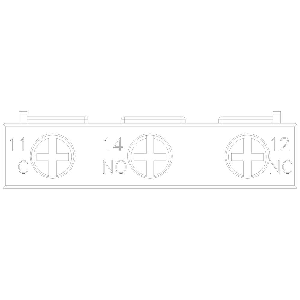 Siemens 3RV2901-1D Hilfsschalter 1 Wechsler Passend für Marke (Relais): Siemens Piece 1 St.-5