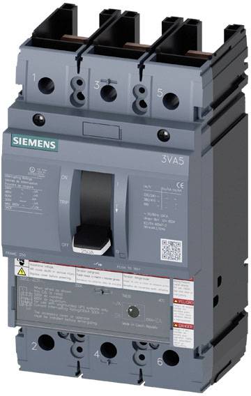 Siemens 3VA5220-5EF31-0AA0 Leistungsschalter 1 St. Schaltspannung (max.): 690 V/AC, 750 V/DC (B x H x T) 105 x 185 x 83 ...
