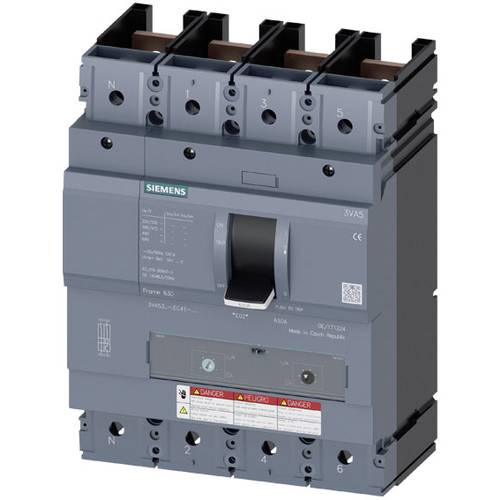 Siemens 3VA5320-5EF41-0AA0 Leistungsschalter 1 St. Einstellbereich (Strom): 140 - 200 A Schaltspannung (max.): 600 V DC/...