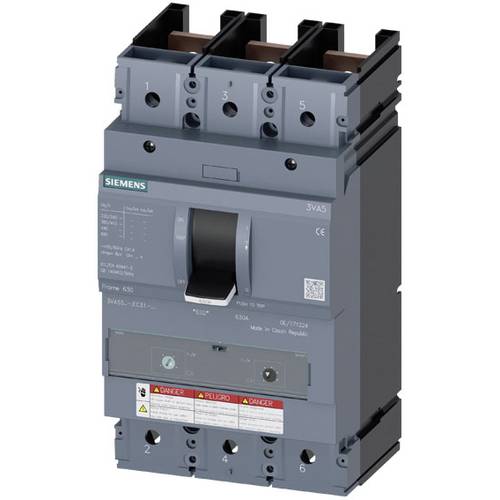 Siemens 3VA5320-6EC31-0AA0 Leistungsschalter 1 St. Einstellbereich (Strom): 200 - 200 A Schaltspannung (max.): 600 V/AC,...