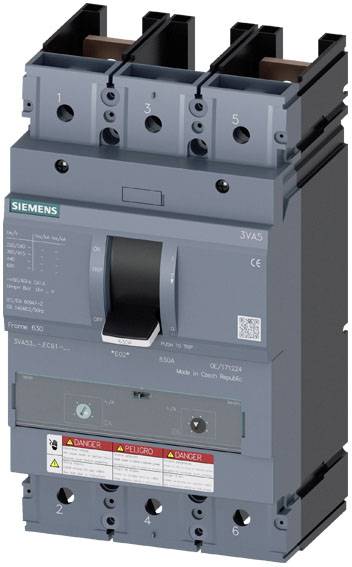 Siemens 3VA5322-6EC61-0AA0 Leistungsschalter 1 St. Einstellbereich (Strom): 225 - 225 A Schaltspannung (max.): 600 V/AC,...
