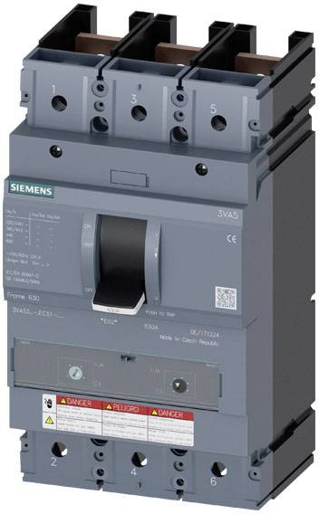 Siemens 3VA5325-6EF31-0AA0 Leistungsschalter 1 St. Einstellbereich (Strom): 175 - 250 A Schaltspannung (max.): 600 V/AC,...