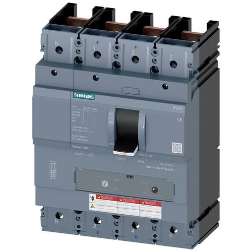 Siemens 3VA5335-7EC41-0AA0 Leistungsschalter 1 St. Einstellbereich (Strom): 350 - 350 A Schaltspannung (max.): 600 V DC/...