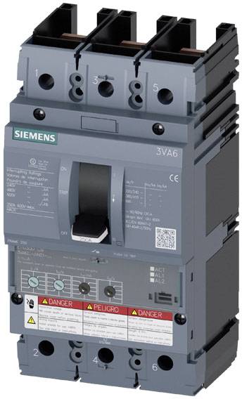 Siemens 3VA6225-0HN31-0AA0 Leistungsschalter 1 St. Schaltspannung (max.): 600 V/AC (B x H x T) 105 x 198 x 86 mm