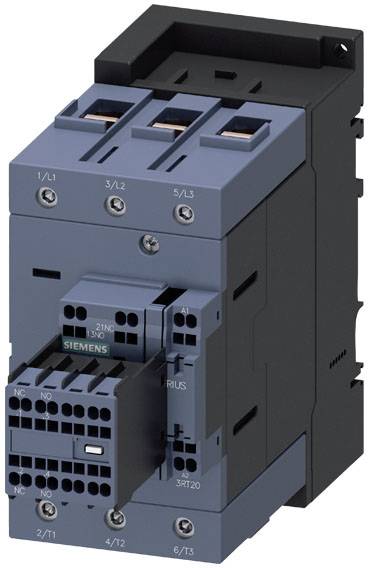 Siemens 3RT2046-3XF44-0LA2 Bahnschütz 2 Schließer, 2 Öffner 86 kW 1000 V 96 A mit Varistor 1 St.