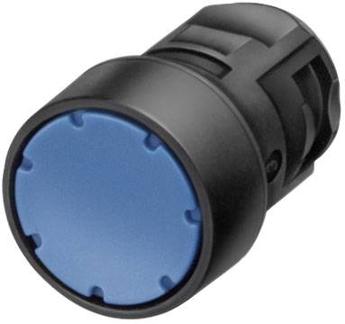 Siemens 3SB20000AD01 3SB2000-0AD01 Drucktaster Betätiger flach, Frontring Kunststoff Knopf Schwarz, Gelb 1 St.