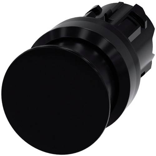 Thumbnail - Siemens 3SU10001AD100AA0 3SU1000-1AD10-0AA0 Pilzdrucktaster Frontring Kunststoff Knopf Schwarz 1 St.