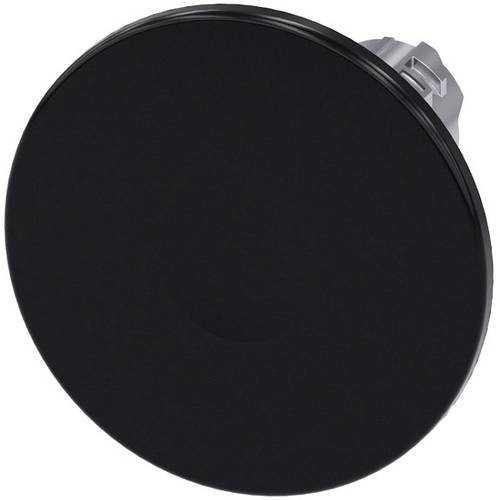 Thumbnail - Siemens 3SU10501CD100AA0 3SU1050-1CD10-0AA0 Pilzdrucktaster Frontring Metall, Hochglanz Knopf Silber, Schwarz 1 St.