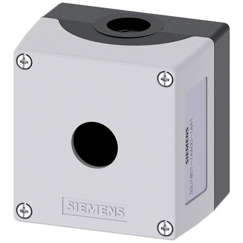 Siemens 3SU1801-1AA00-1AA1 3SU18011AA001AA1 Gehäuse für Frontbefestigung, quadratisch (L x B x H) 68 x 85 x 85 mm Grau 1...